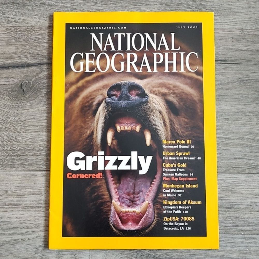 July 2001 National Geographic Magazine